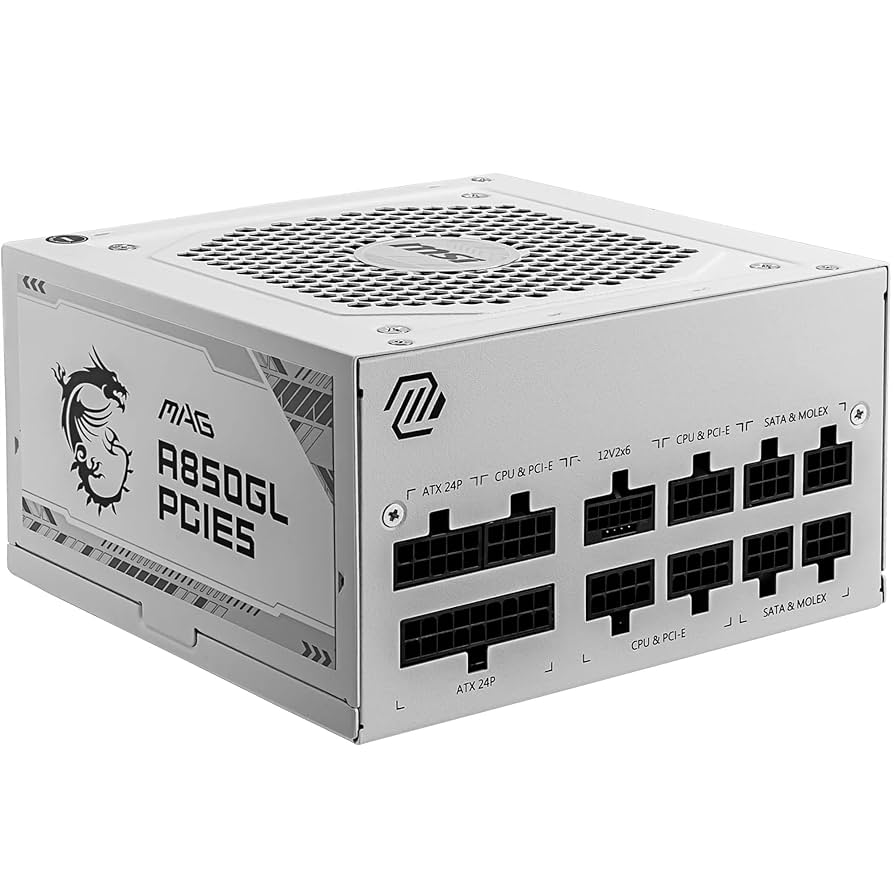 MSI MAG A850GL PCIE5 850W 電源ユニット MAG A850GL PCIE5 | Power Supply | Overflow With Power
